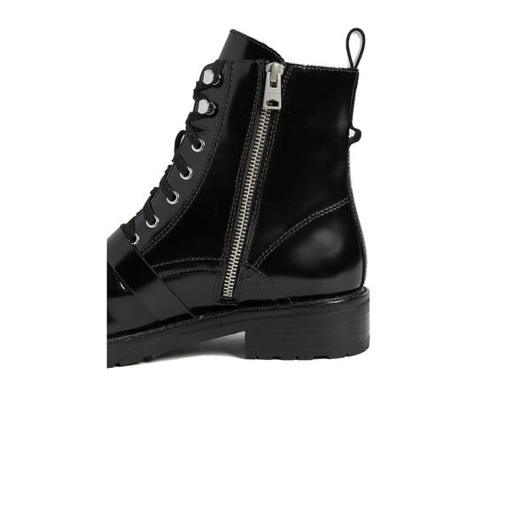 Allsaints Donita Shearling Booties - 7 - Picture 6 of 6